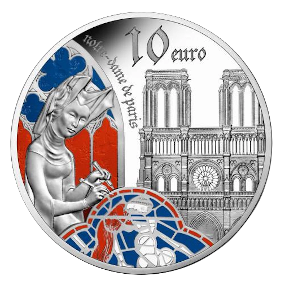 10 Euro Argent Europe Gothique