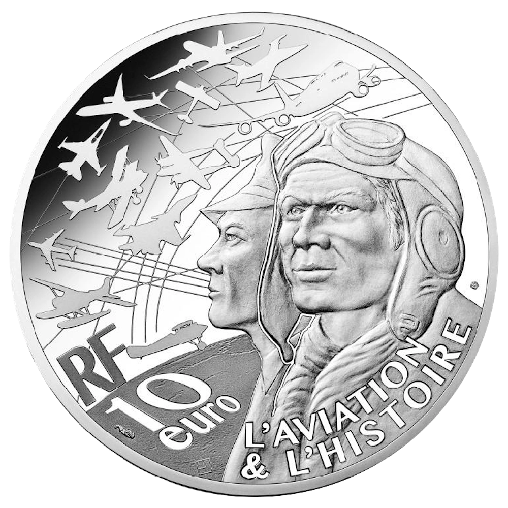 10 euro Argent Spitfire