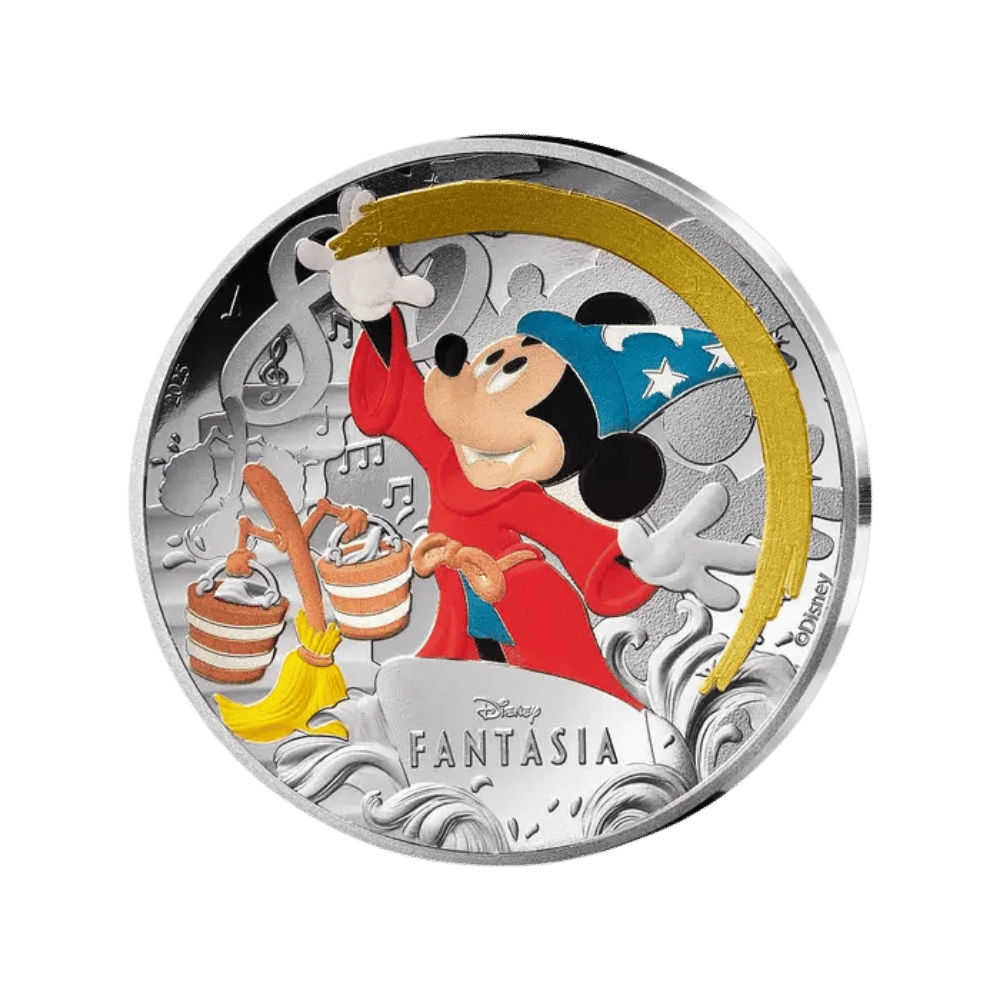 Fantasia Disney 10€ Argent