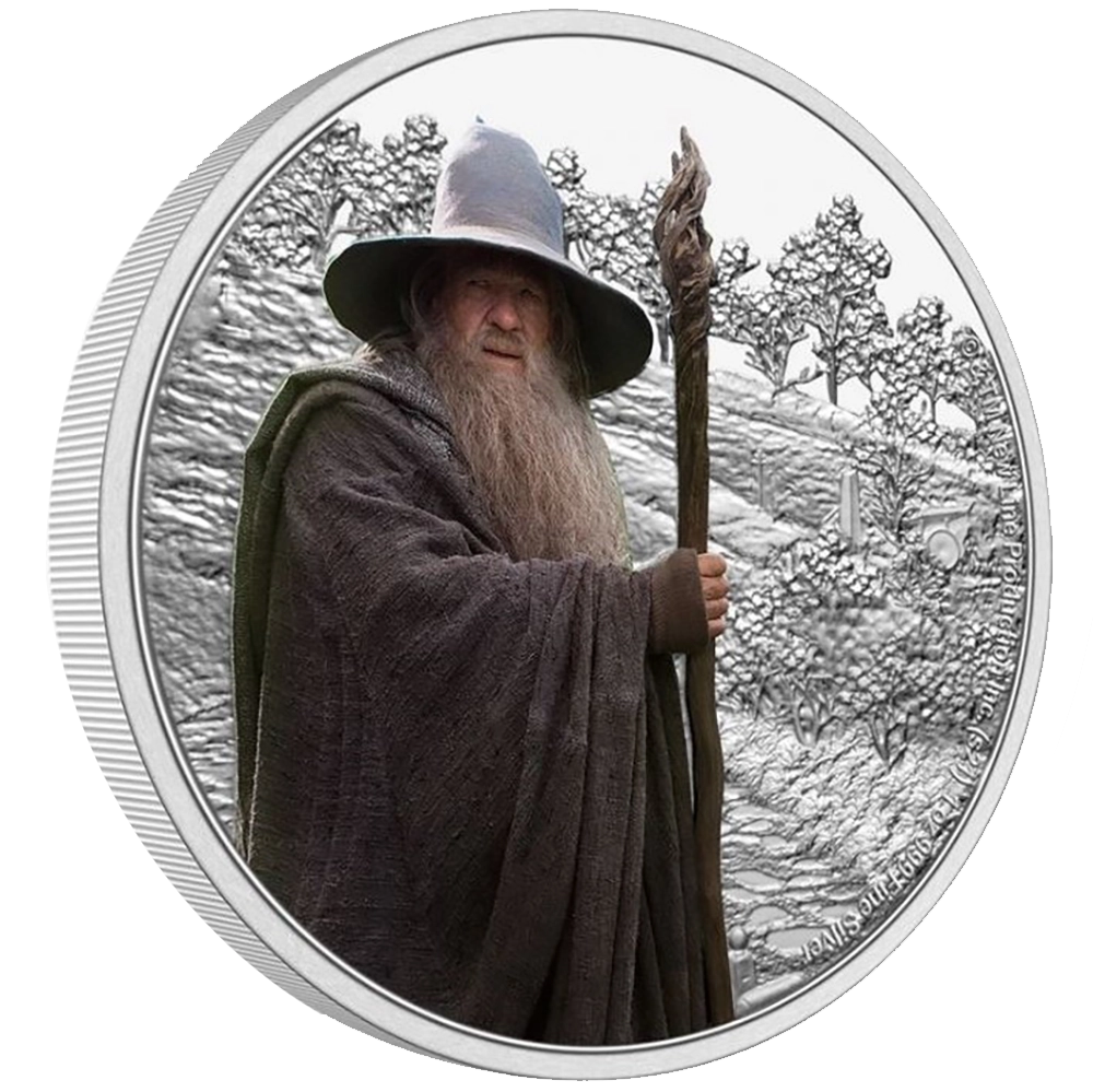 Le Seigneur des Anneaux - Gandalf le Gris 1 once Argent