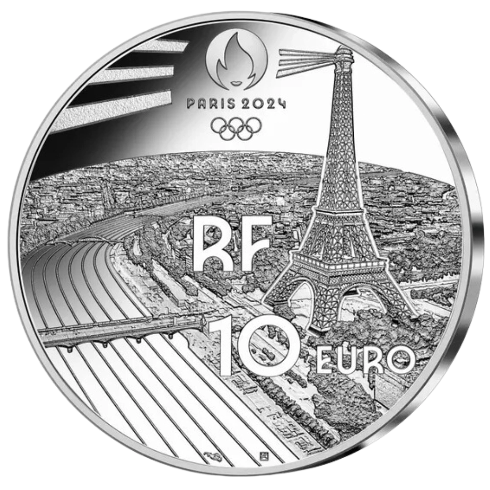 JO 2024 - Héritage Arc de Triomphe en Argent