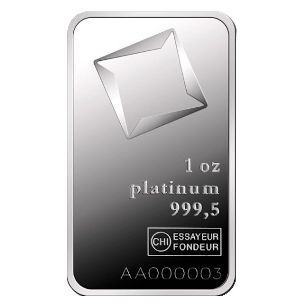 Lingotin 1 Once Platine