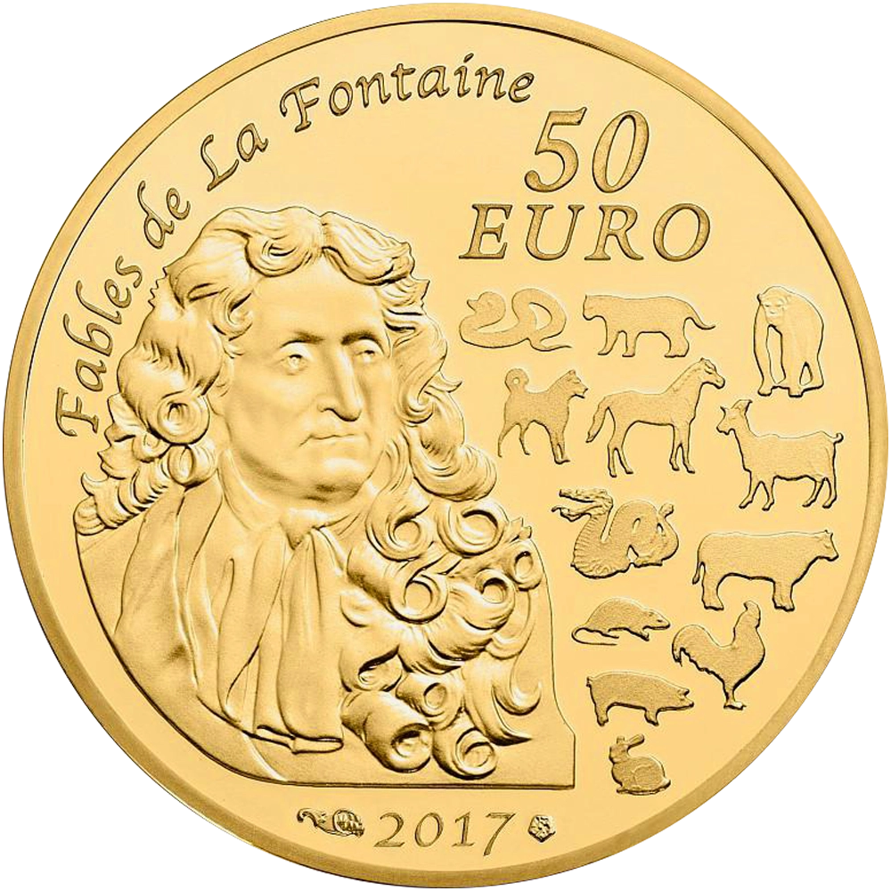 50 Euro Or Année Du Coq 2017
