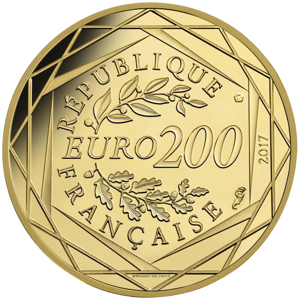 Mickey et la France 200 Euro Or