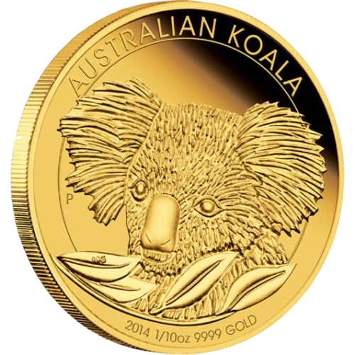 Australian Koala 1/10oz Or 2014