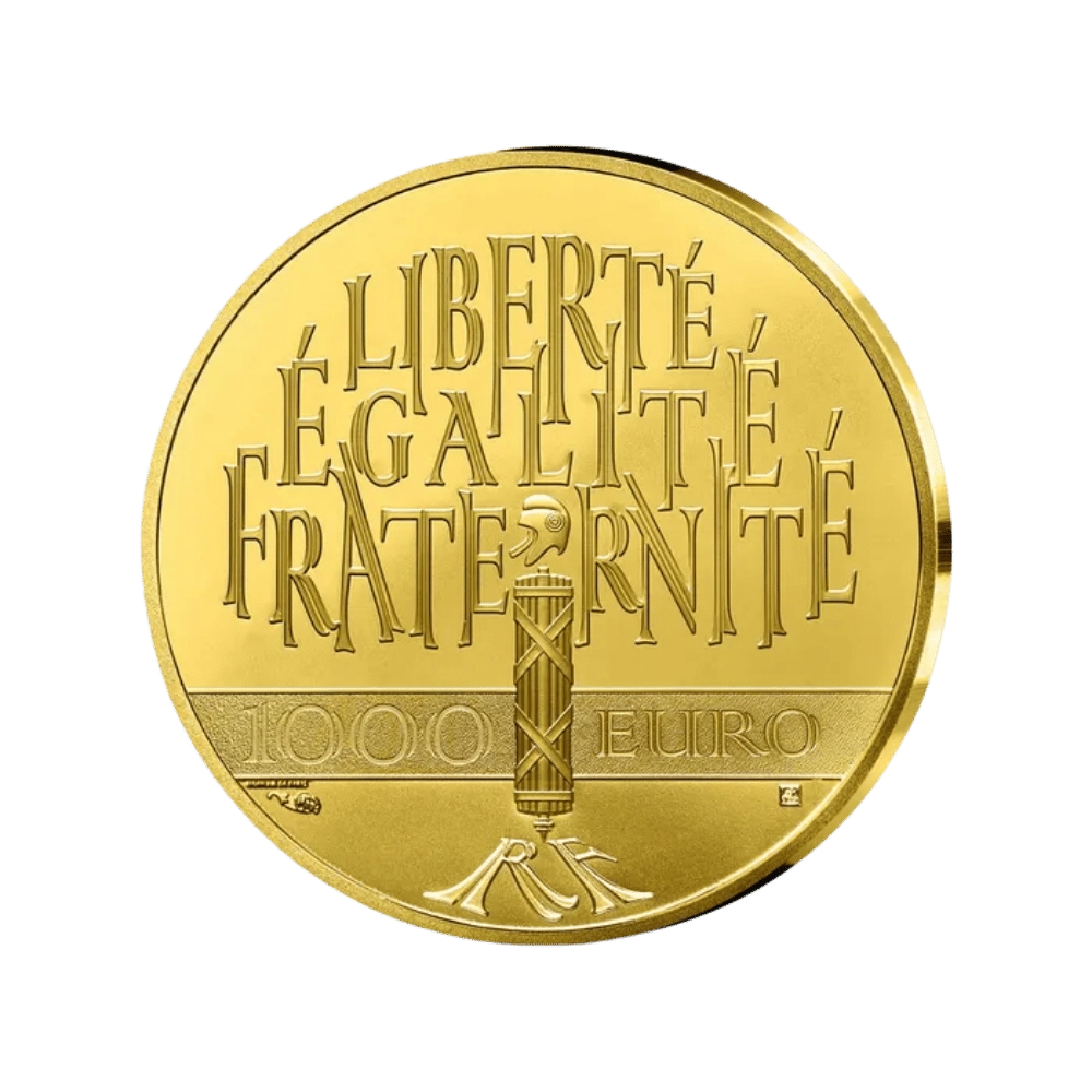 Le Génie Français - Génie de la Liberté 1000€ Or