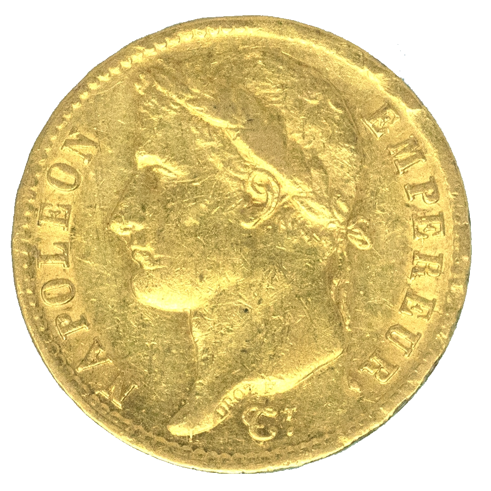 Pièce de monnaie : Premier-Empire-20 Francs Napoléon Ier Tête laurée 1811 Paris