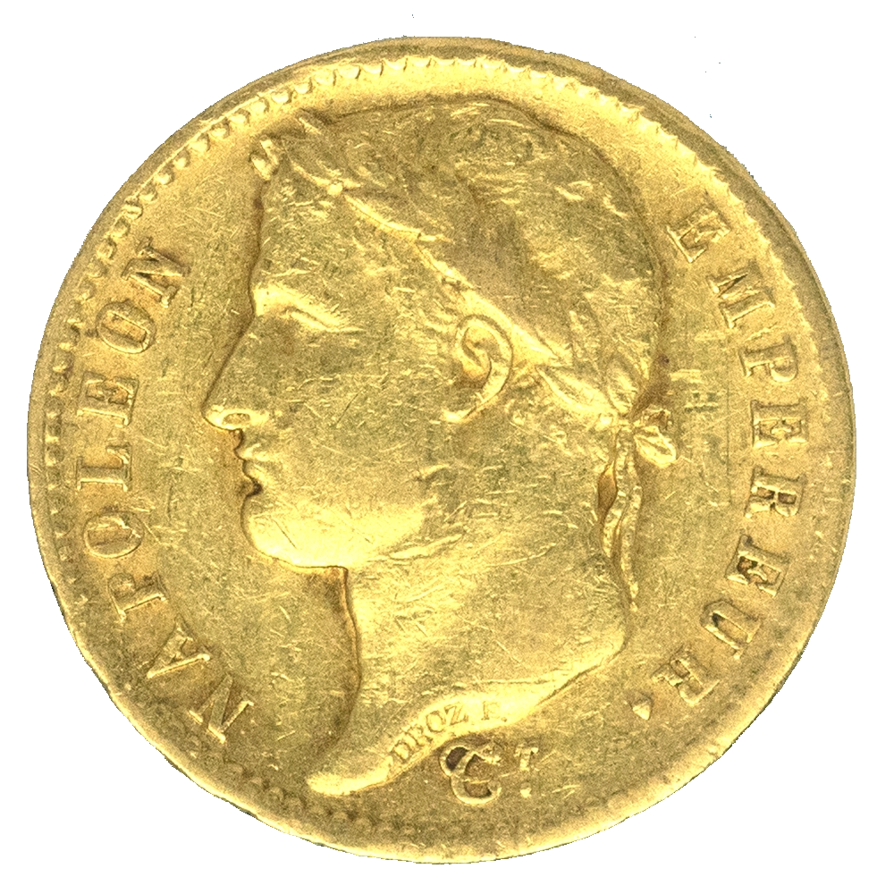 Pièce de monnaie : Premier-Empire-20 Francs Napoléon Ier Tête laurée 1811 Paris