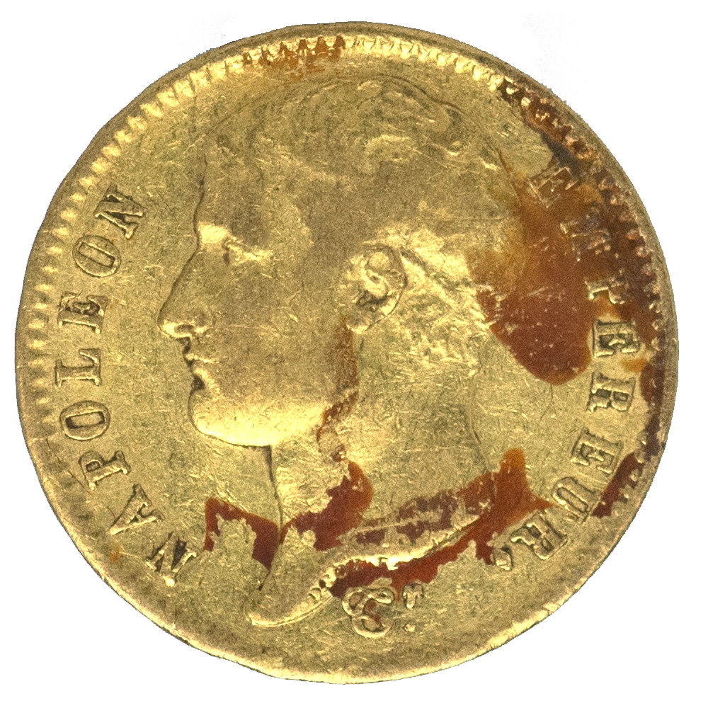 Pièce de monnaie : Premier Empire 20 Francs Napoléon Ier 1807 Paris