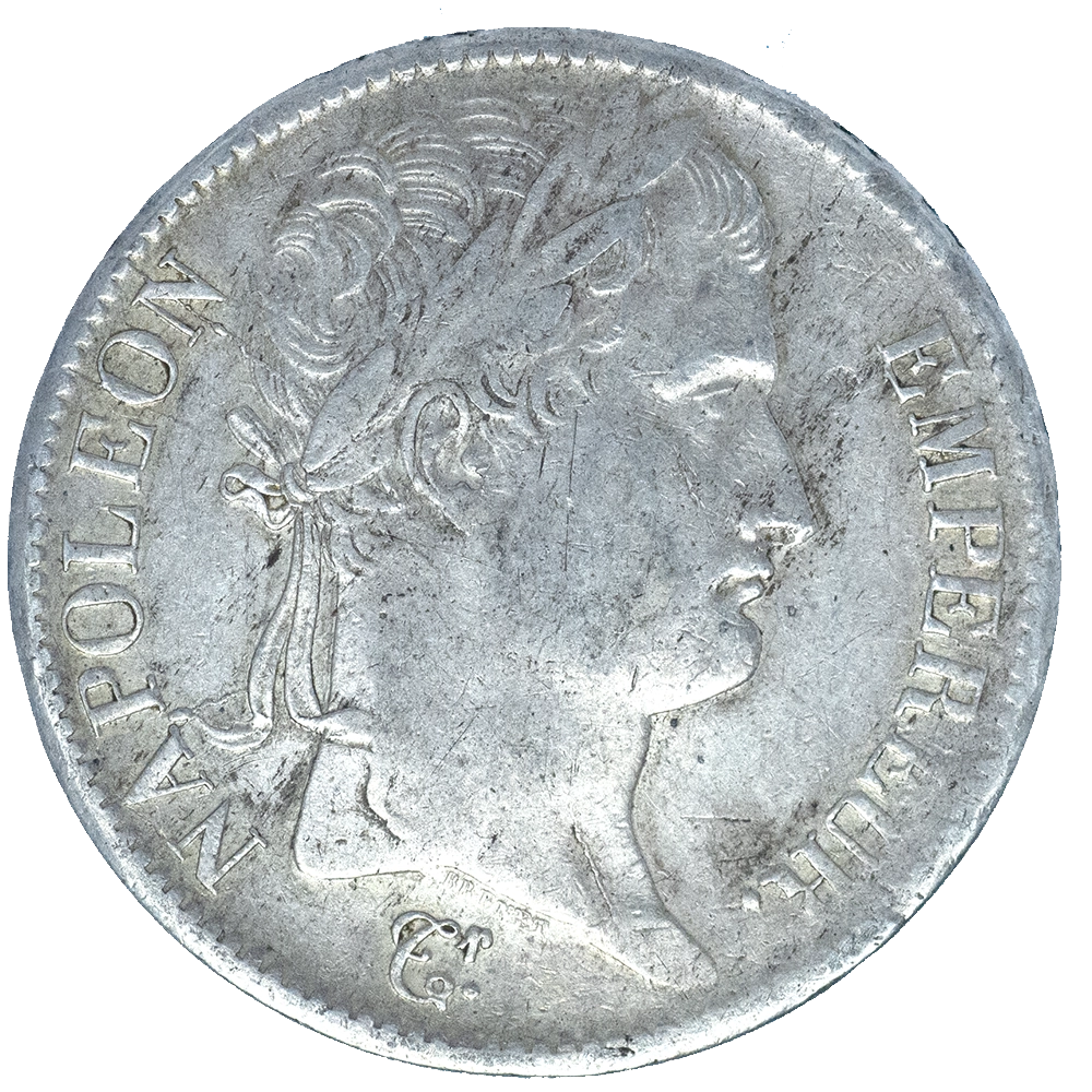 Pièce de monnaie : Premier-Empire Napoléon Ier-5 Francs 1813 Limoges
