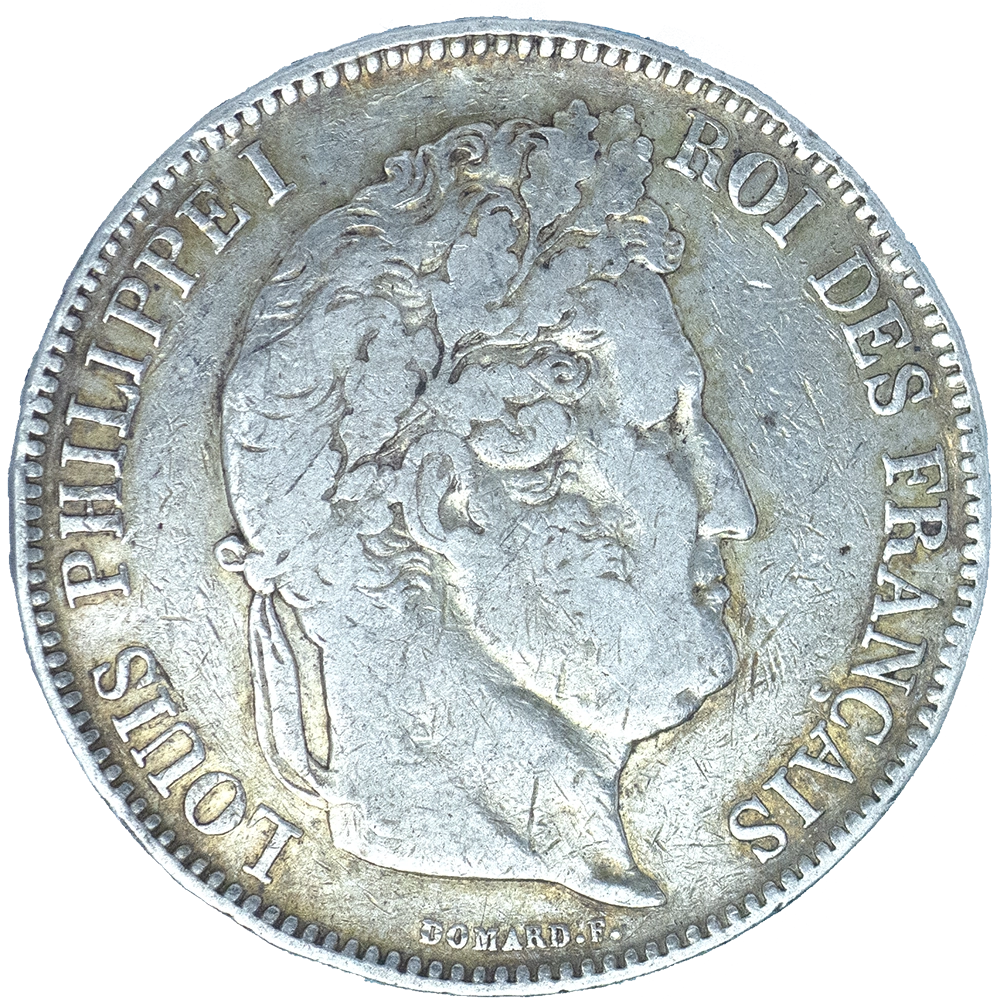 Pièce de monnaie : Louis-Philippe 5 Francs 1833 Perpignan