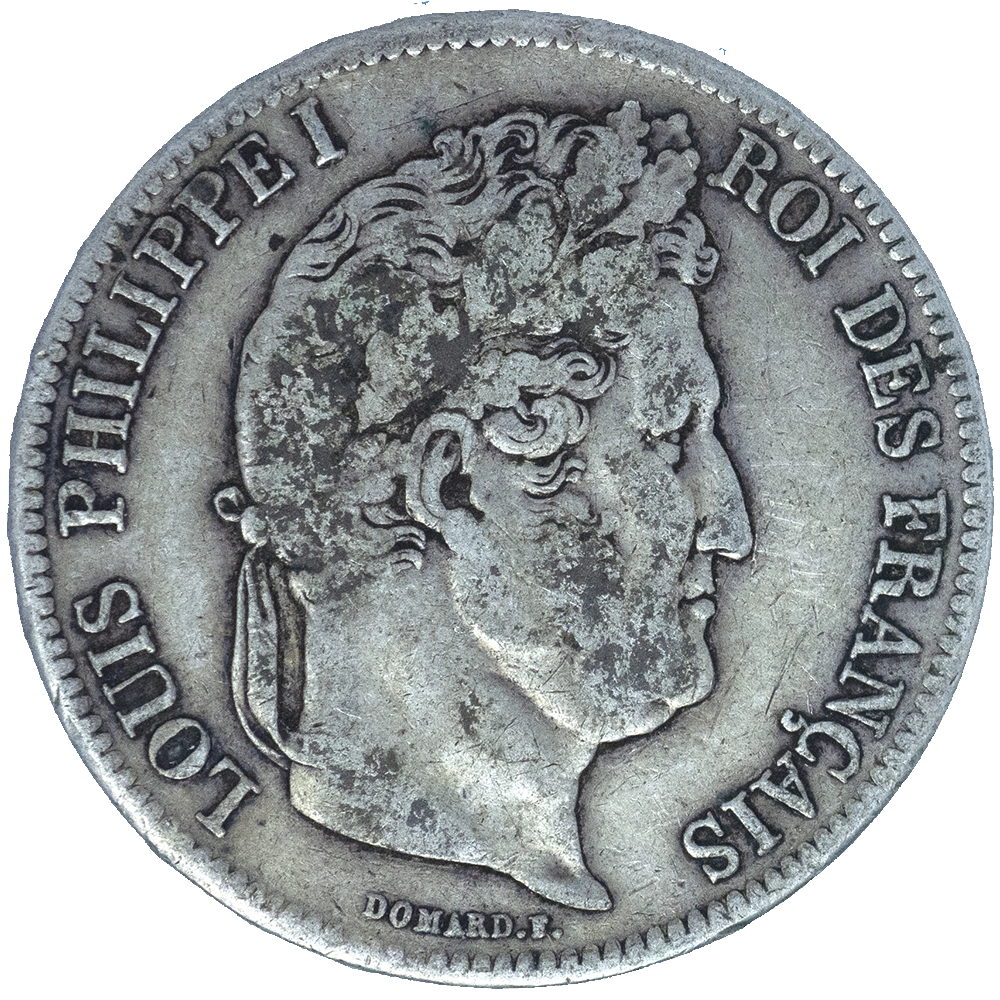 Pièce de monnaie : Louis-Philippe 5 Francs 1834 Limoges