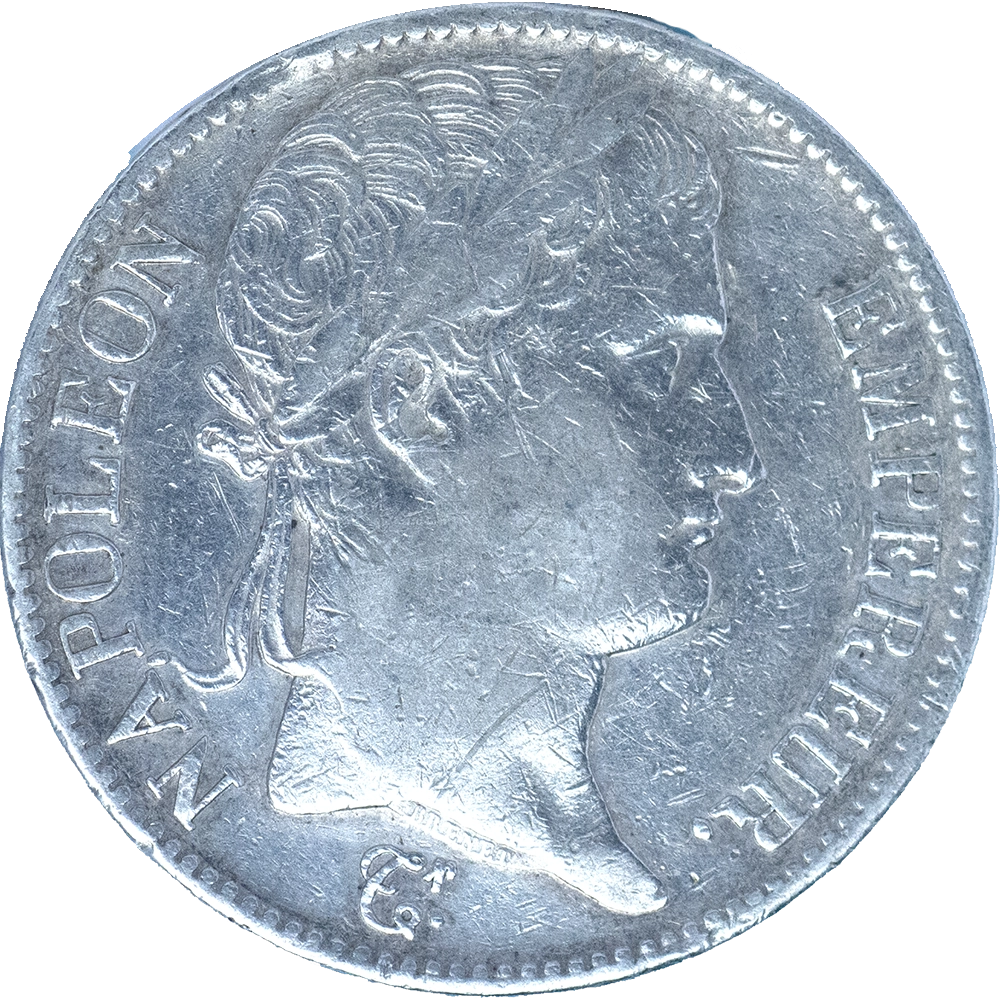 Pièce de monnaie : Premier-Empire Napoléon Ier-5 Francs 1813 La Rochelle