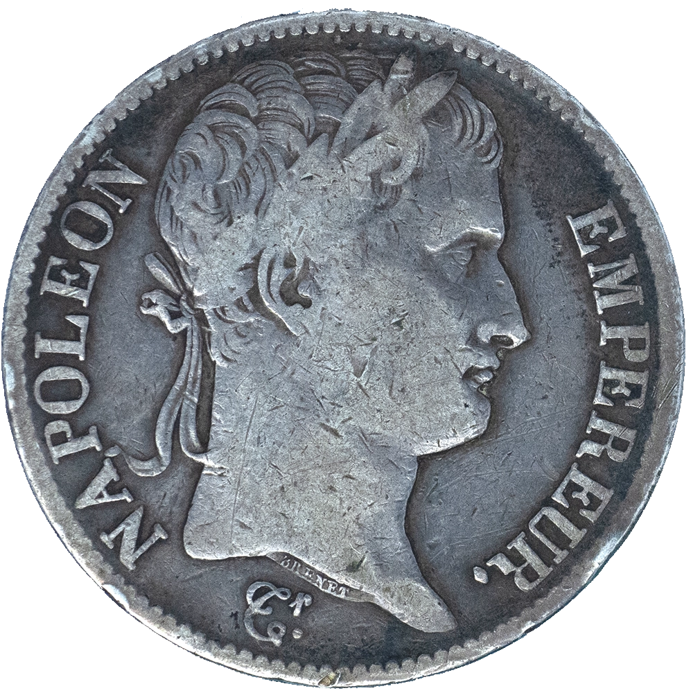 Pièce de monnaie : Premier-Empire Napoléon Ier-5 Francs 1809 Paris