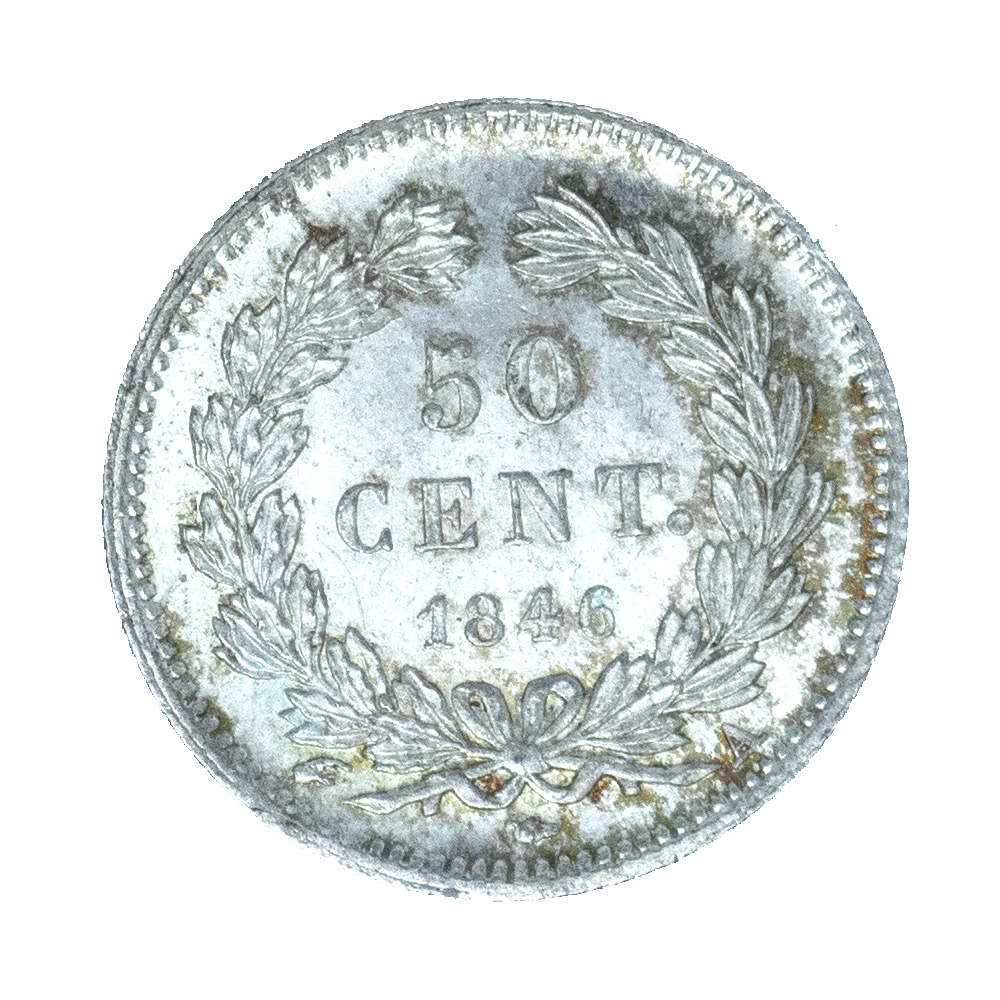 Pièce de monnaie : Louis Philippe-50 centimes 1846 Paris