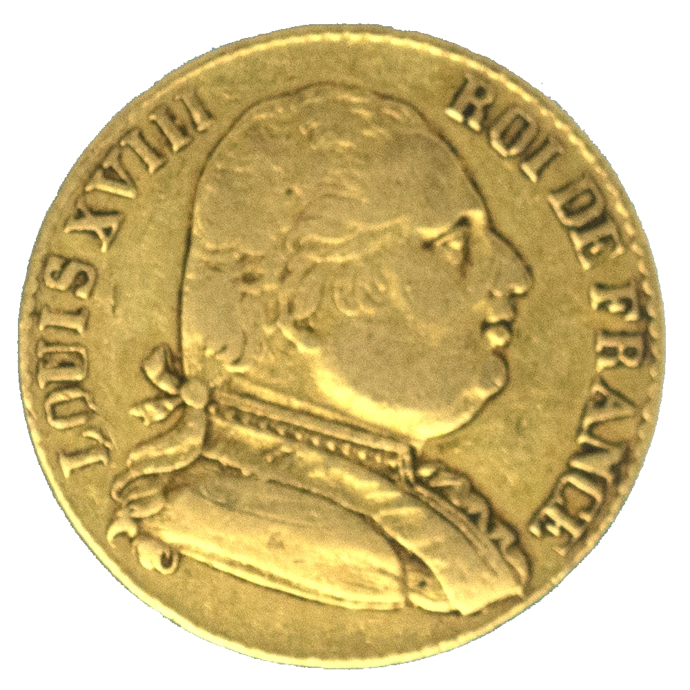 Pièce de monnaie : Louis XVIII-Exil en Angleterre 20 Francs 1815 Londres