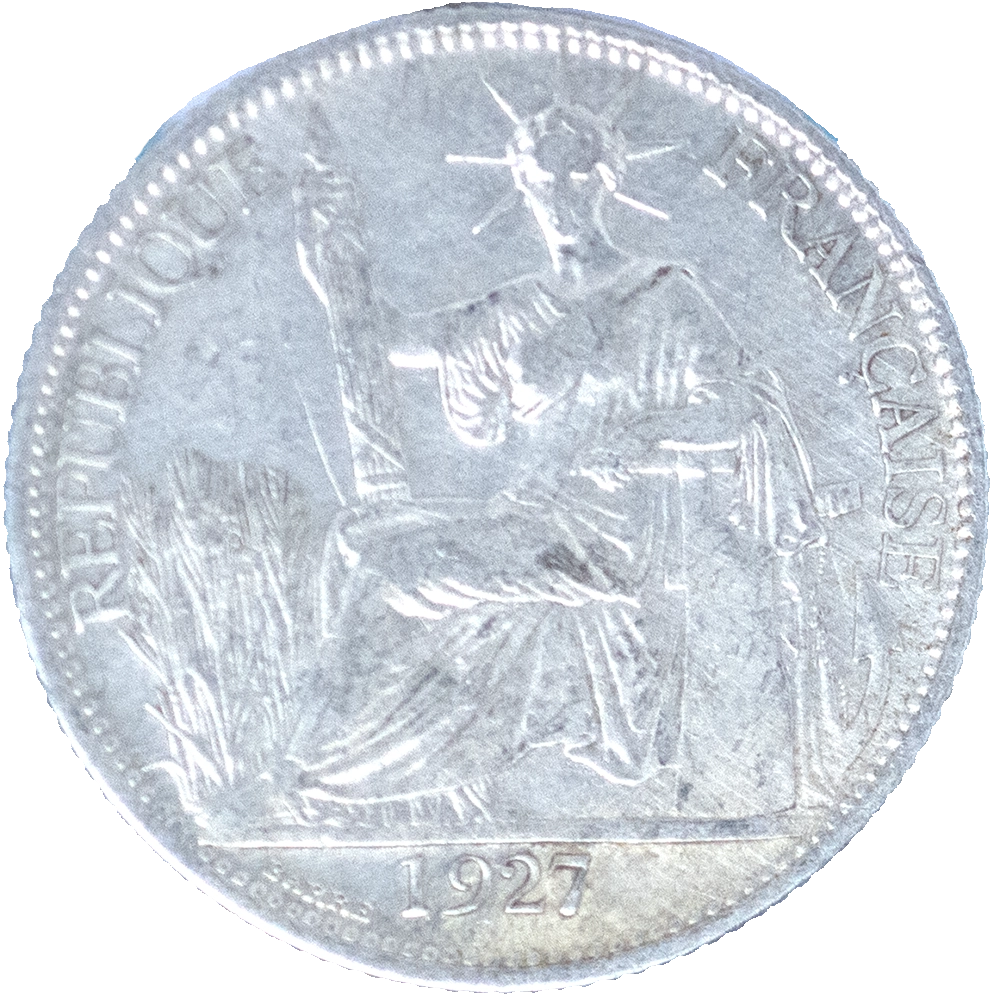 Pièce de monnaie : Indochine-Française-20 centimes 1927 Paris