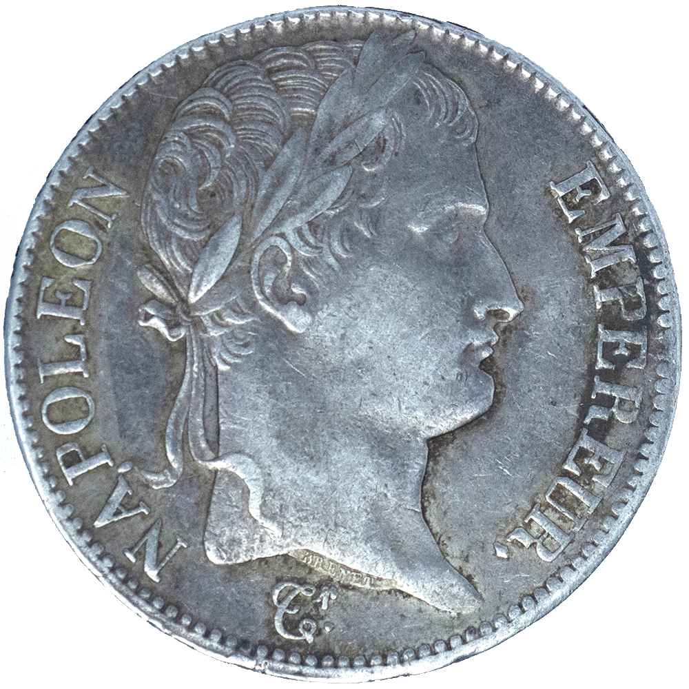 Pièce de monnaie : Premier-Empire Napoléon Ier-5 Francs 1811 Nantes