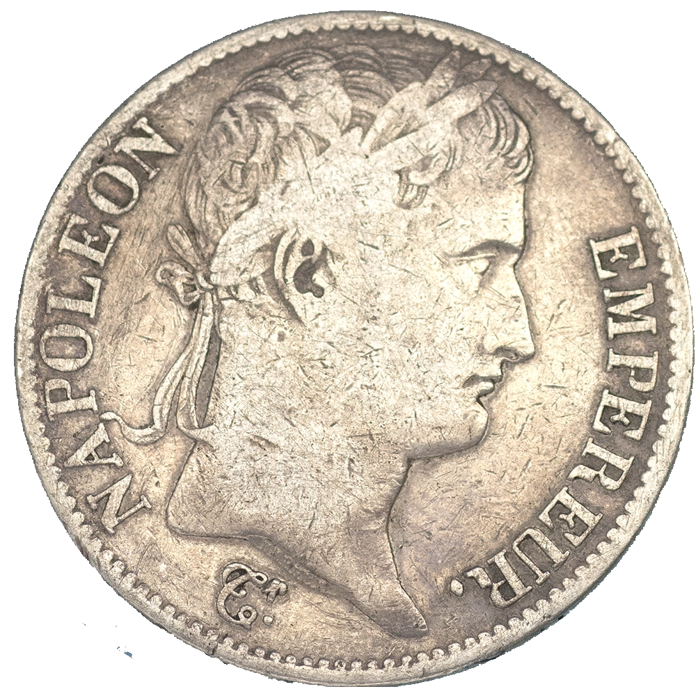Pièce de monnaie : Premier-Empire-Napoléon Ier-5 francs 1812 Paris