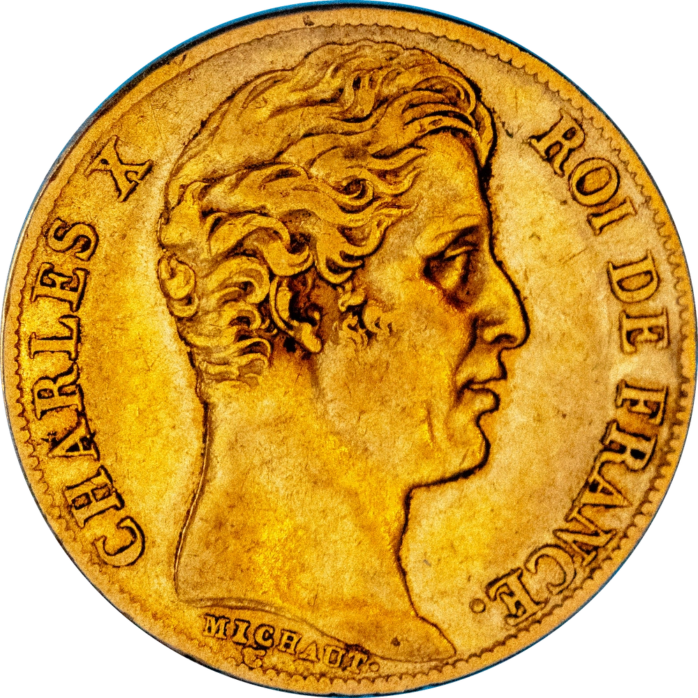 Restauration 20 francs Charles X 1825 Paris