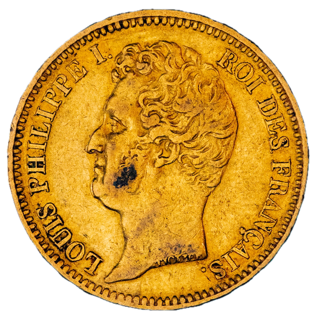 Pièce de monnaie : Louis-Philippe-20 francs 1831 Rouen