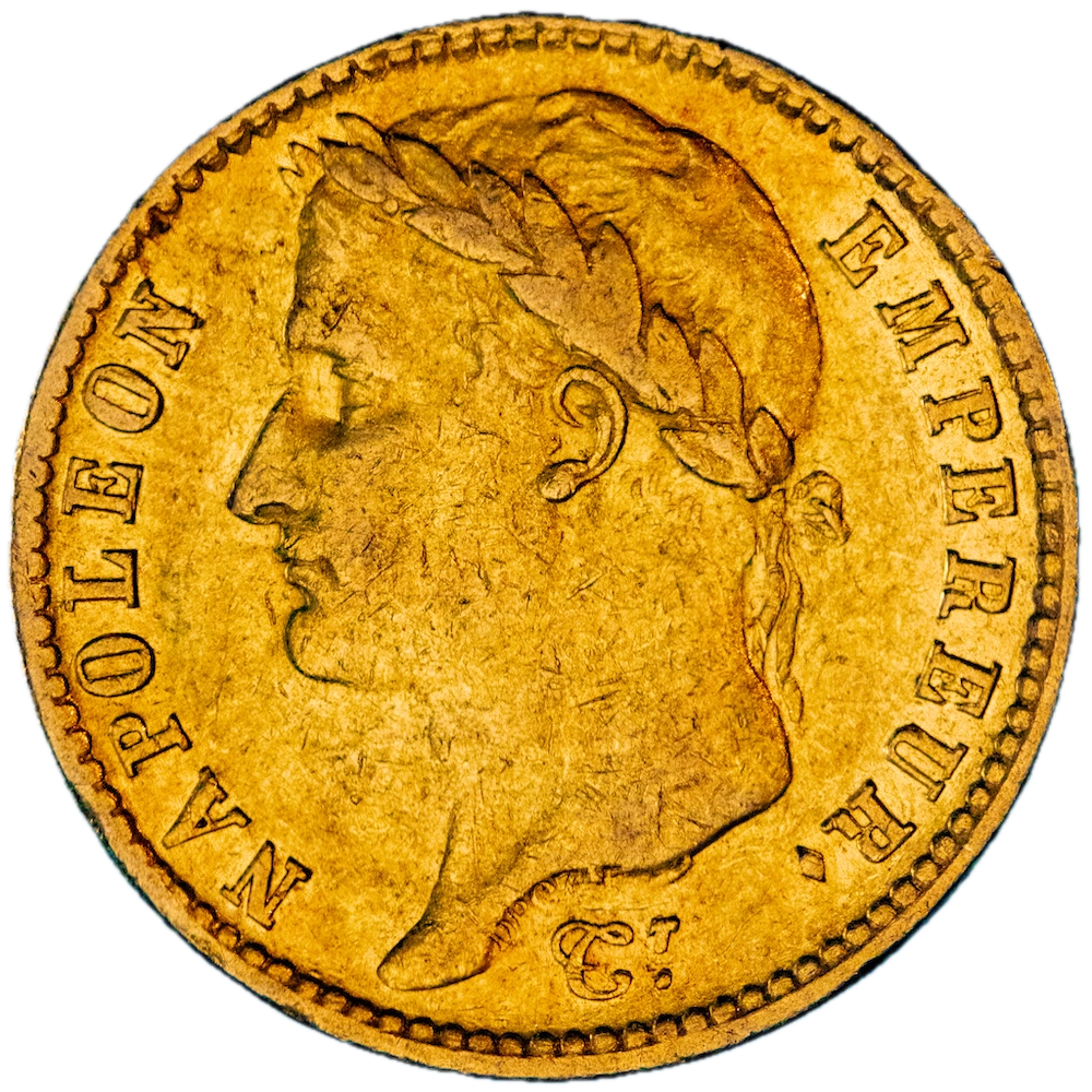 Pièce de monnaie : Premier-Empire-20 Francs Napoléon Ier Tête laurée 1809 Toulouse