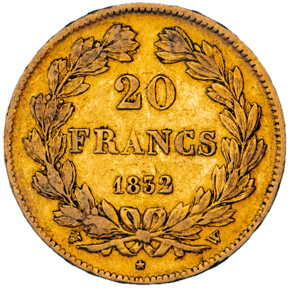 Restauration - 20 Francs Or Louis-Philippe 1832 Lille