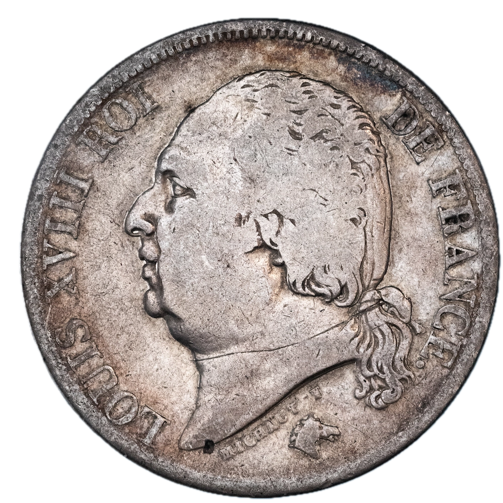 Pièce de monnaie : Louis XVIII-2 Francs 1816 Paris