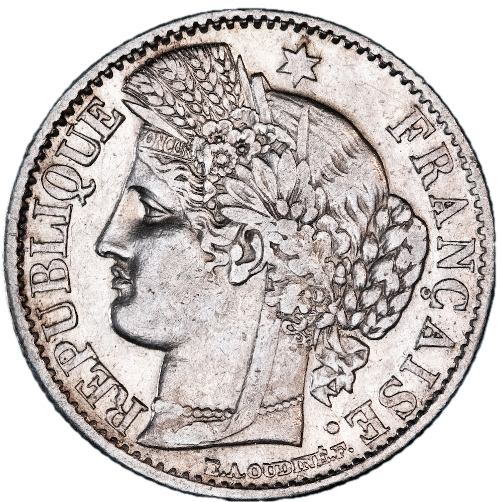 Deuxième République- 50 centimes Cérès 1850 Paris