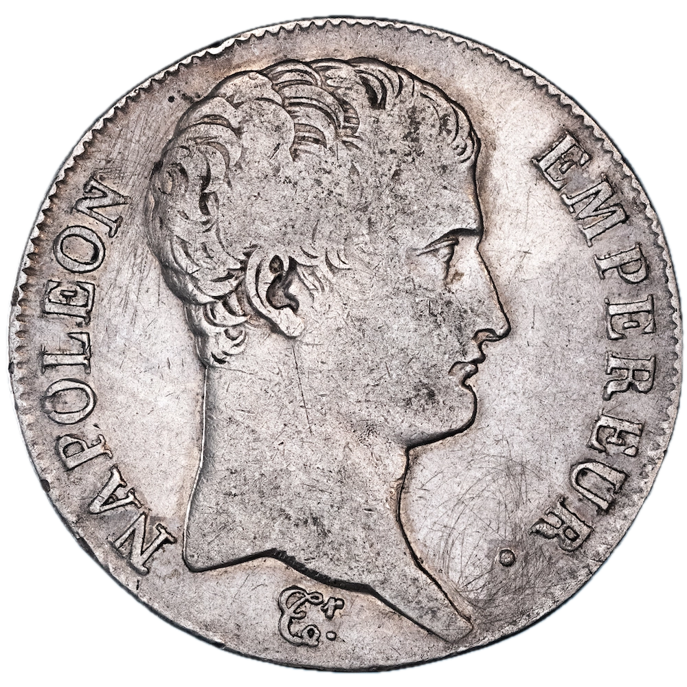 Pièce de monnaie : Premier-Empire-Napoléon Ier-5 francs 1807 Toulouse