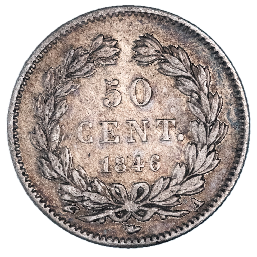Restauration: Louis-Philippe 1/2 Franc 1846 Paris