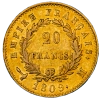 Pièce de monnaie : Premier-Empire-20 Francs Napoléon Ier Tête laurée 1809 Toulouse