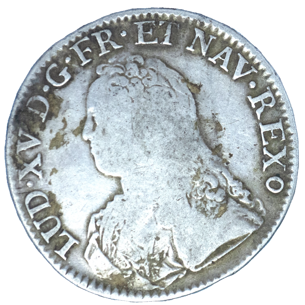 Pièce de monnaie : Louis XV-Écu aux branches d'olivier 1731 Tours