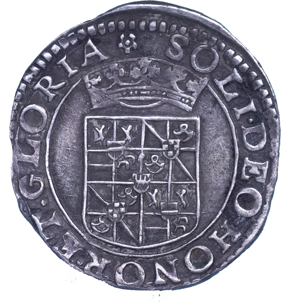 Pièce de monnaie : Principauté d'Orange Frédéric Henri de Nassau Teston