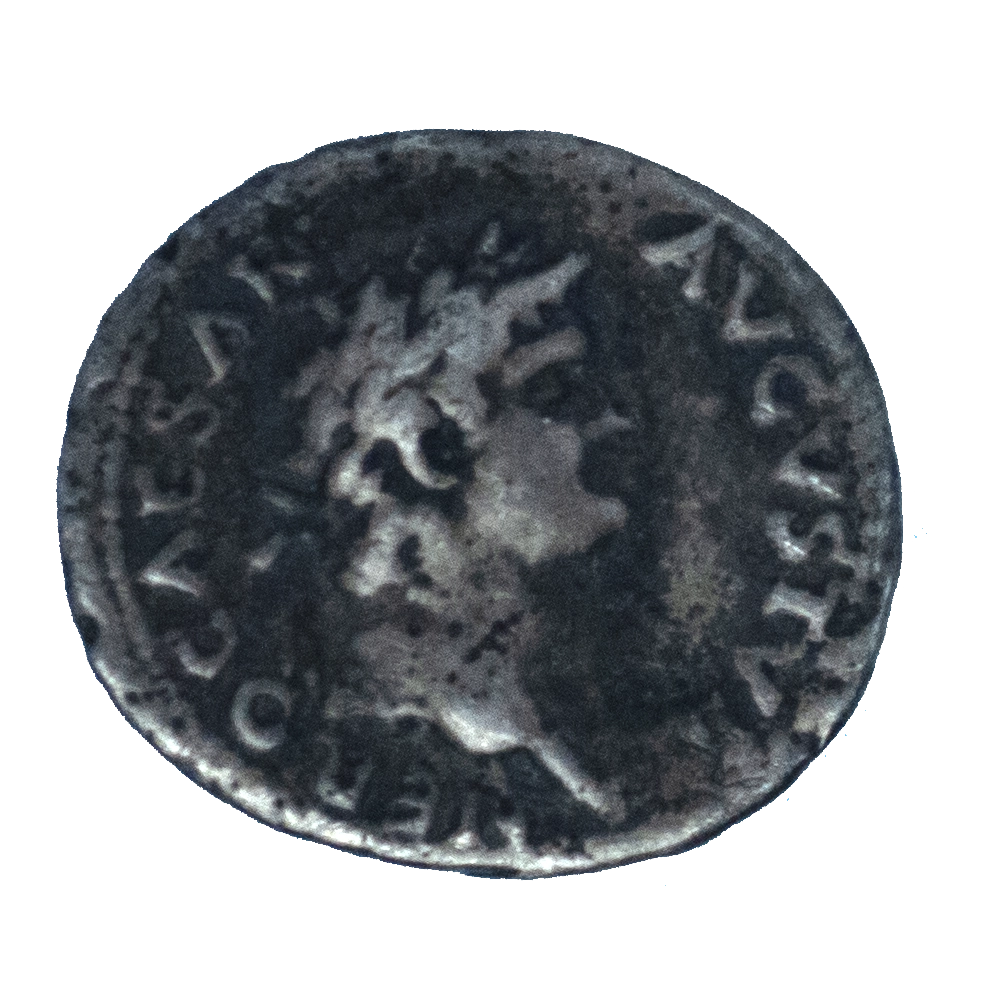 Pièce de monnaie : Néron Denier 65-66 Rome