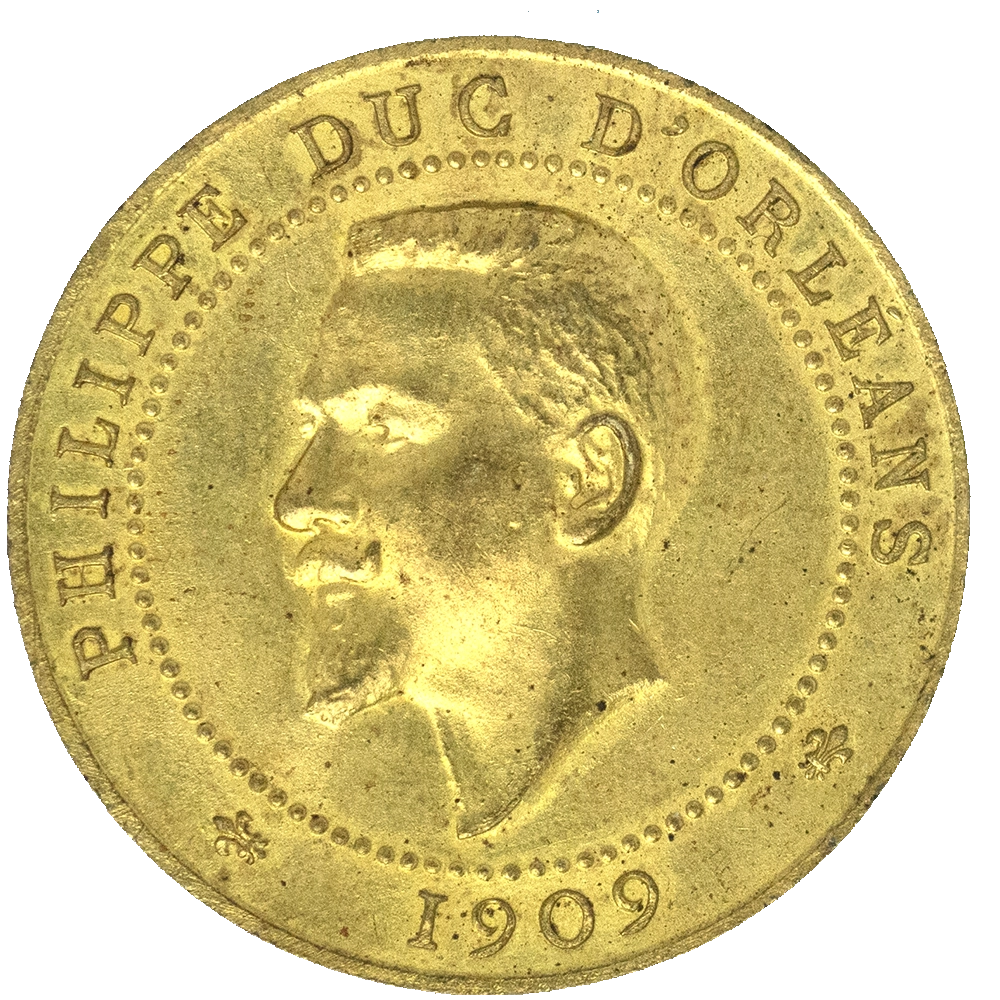 Troisième République- Médaille duc d'Orléans 1909