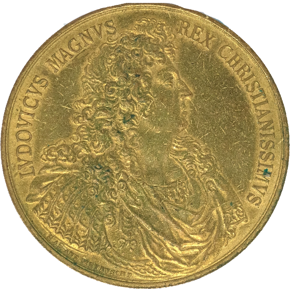 Médaille : Louis XIV Nec Pluribus impar
