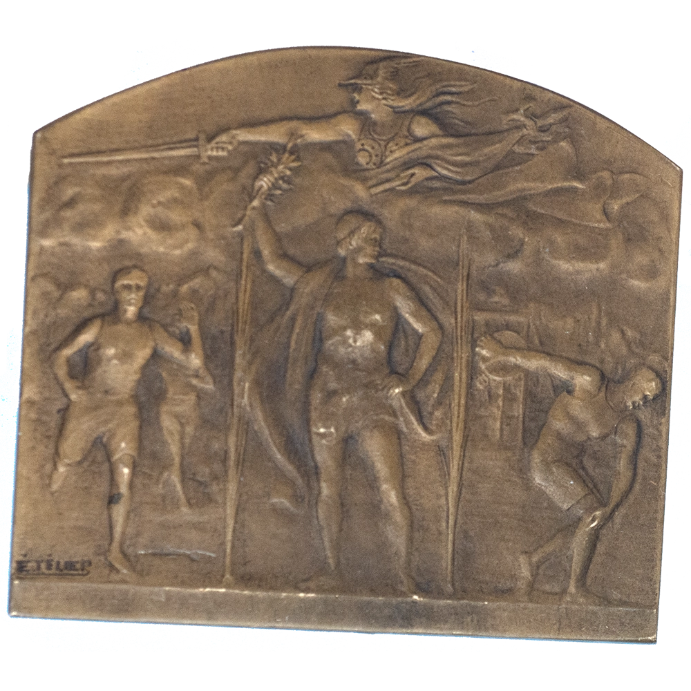 Troisième République : Élier Plaque Jeux-Olympiques Paris