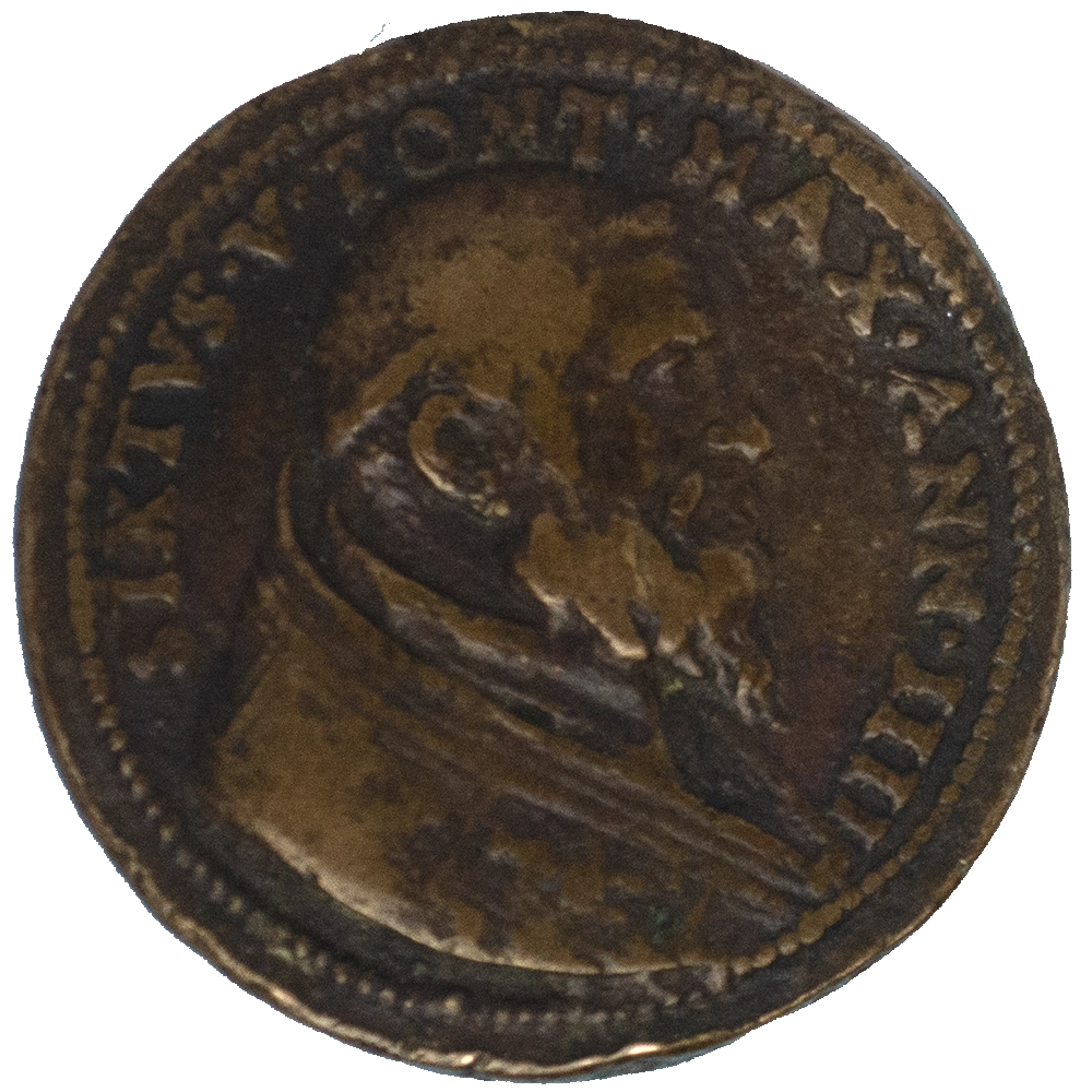 Médaille Bronze Sixtus V Roma