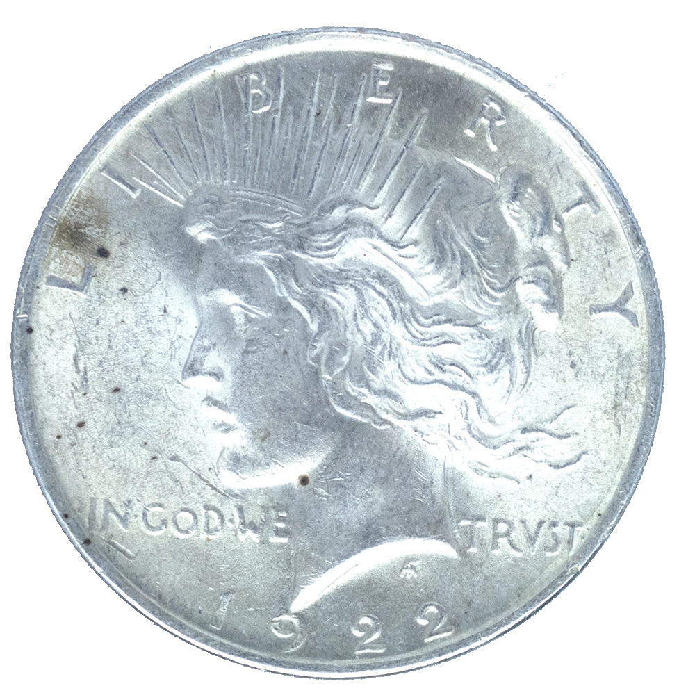 Pièce de monnaie : Etats-Unis-1 dollar Peace 1922 Philadelphie