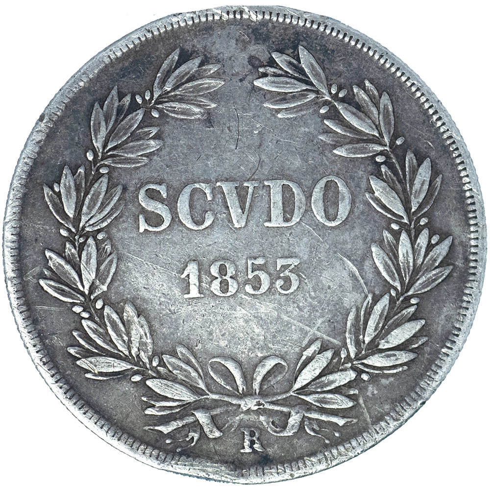 Pièce de monnaie : Vatican Scudo Pie IX 1853 Rome