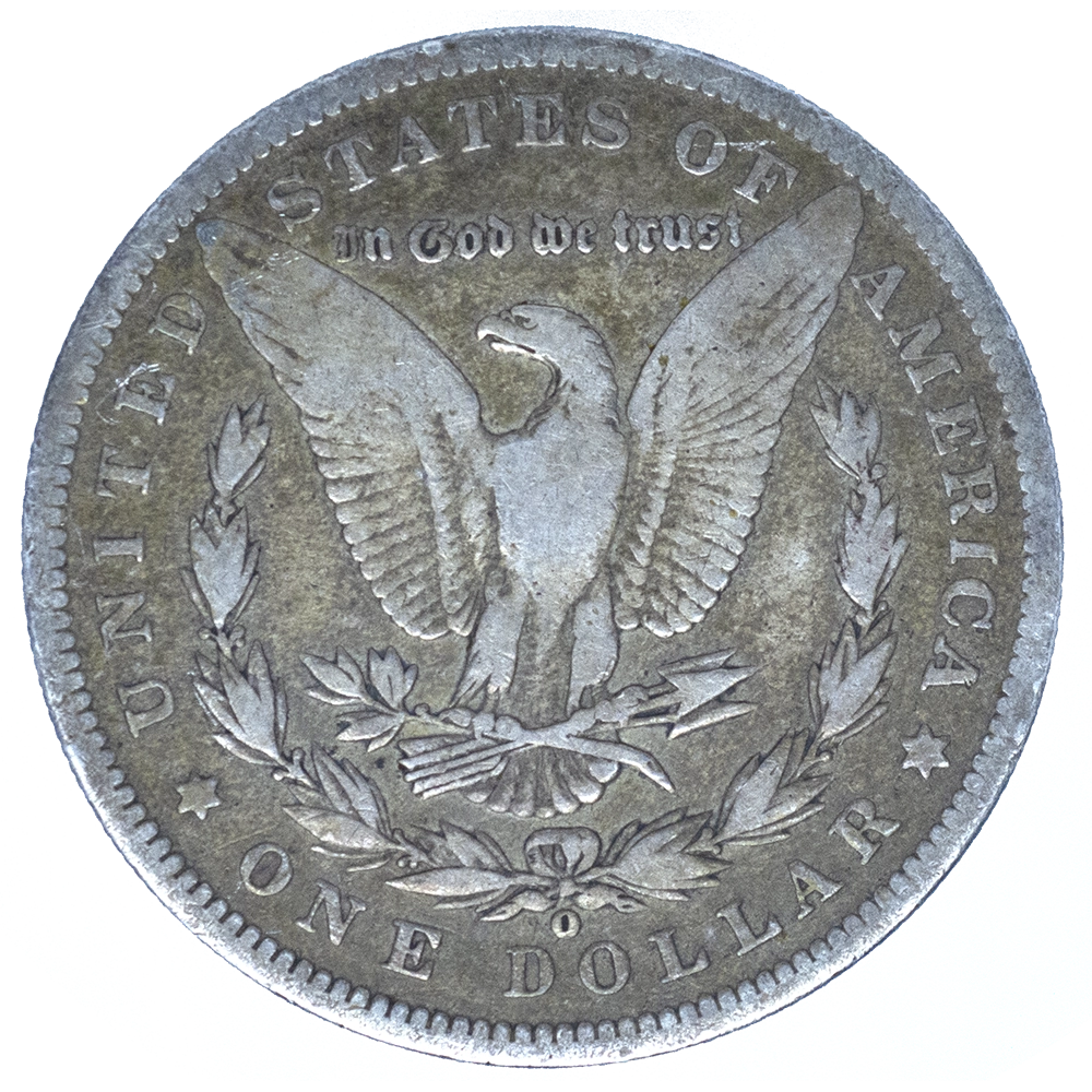 Pièce de monnaie : États-Unis-1 Dollar Morgan 1889 La Nouvelle-Orléans