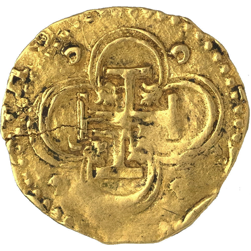 Pièce de monnaie : Espagne Philippe II 2 Escudos non daté. Séville
