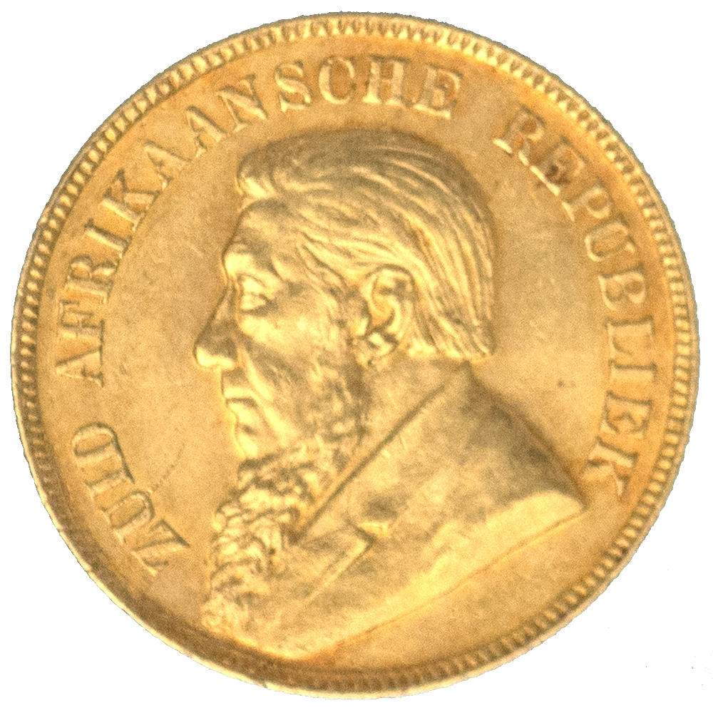 Pièce de monnaie : Afrique du Sud-1 pond Kruger 1898