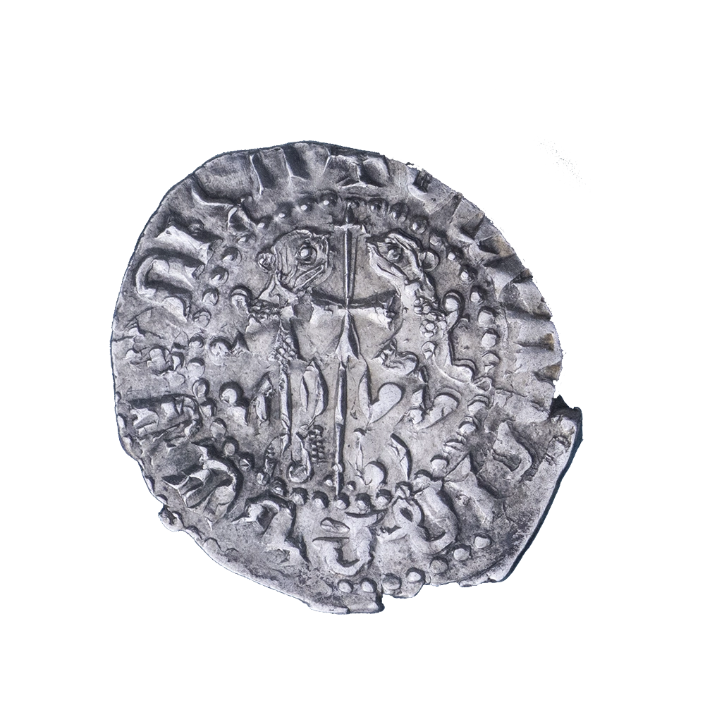 Pièce de monnaie : Arménie-Léon II (1187-1199) Tram d'argent Sis