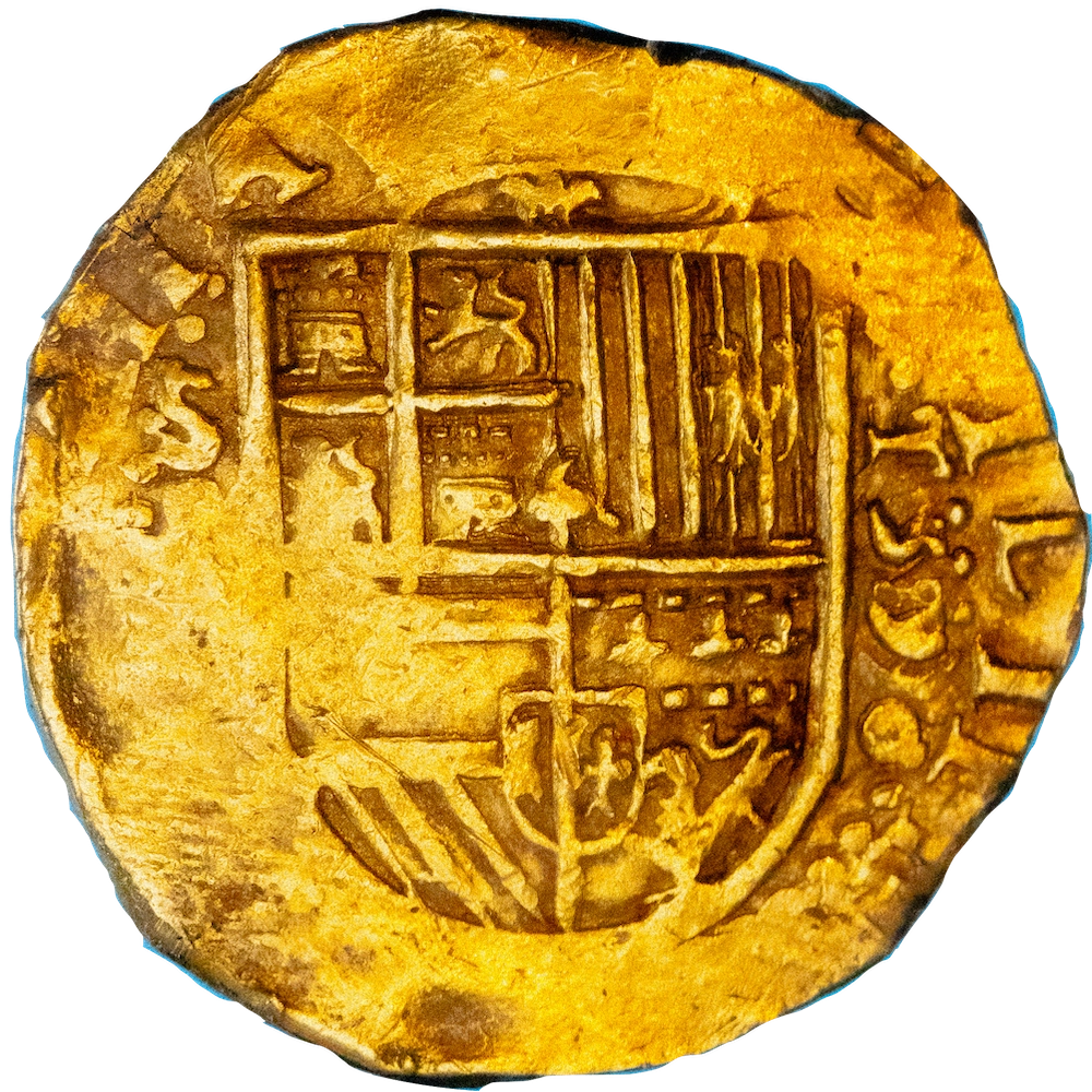 Royaume d'Espagne - 4 escudos Philippe II 1590 Seville