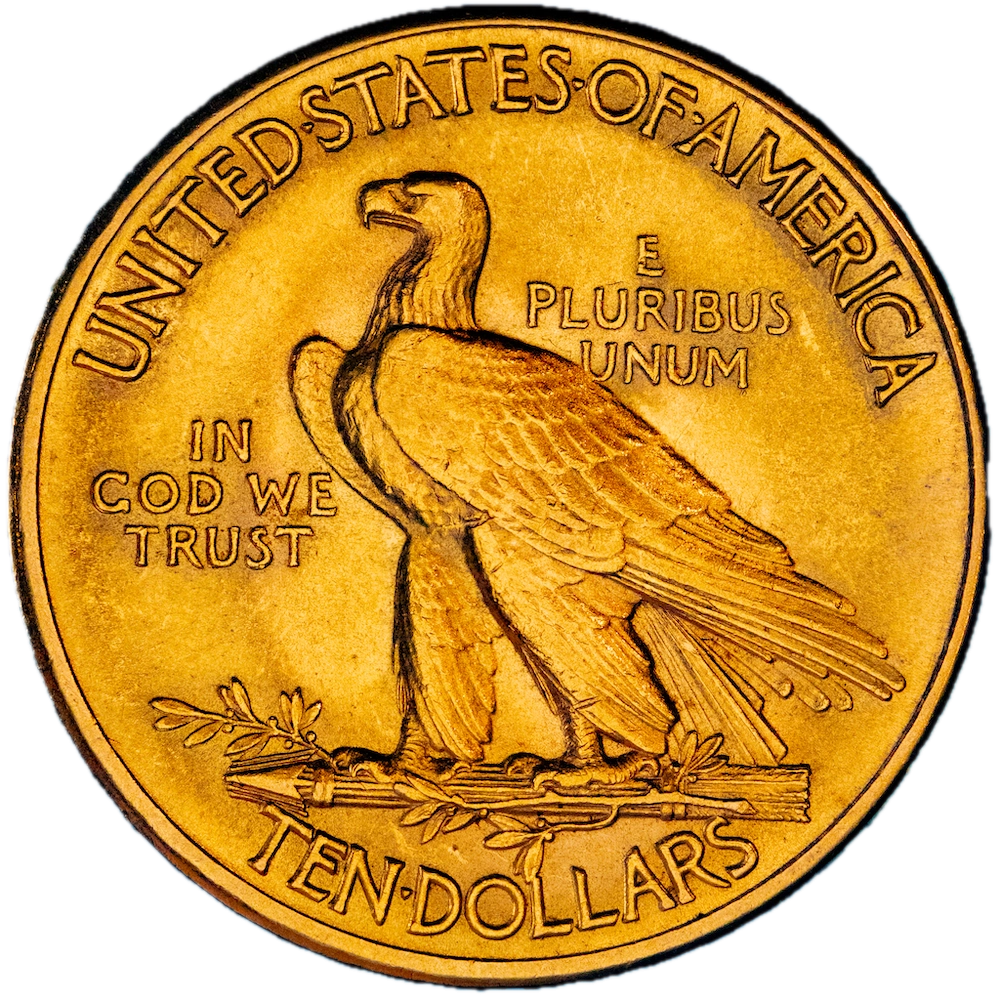 Etats-Unis 10 dollars tête d'indien 1915