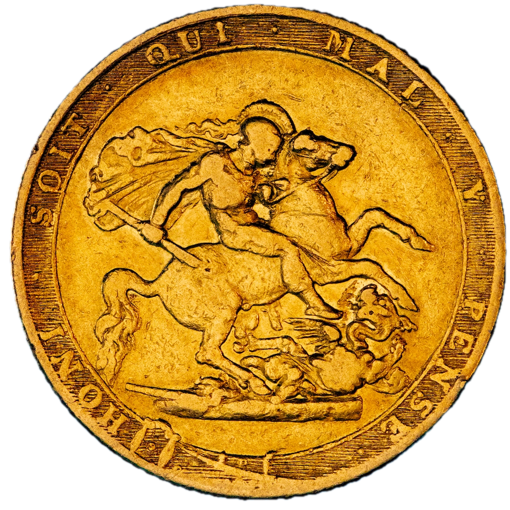 Grande-Bretagne - Georges III Souverain 1820 Londres