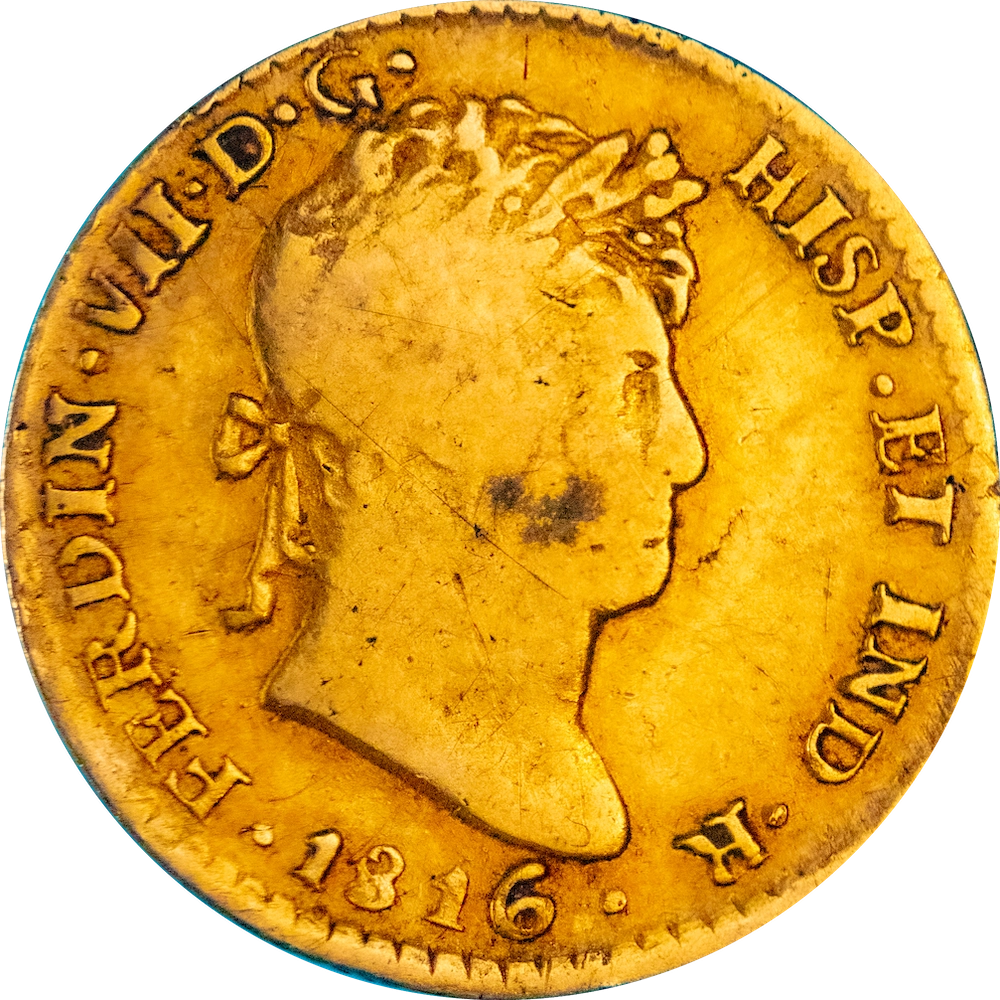 Mexique 1 escudo Ferdinand VII 1816