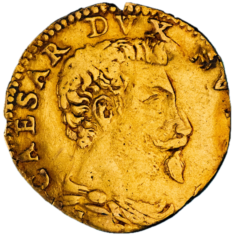 Italie Cesare d'Este Doppia or Modène